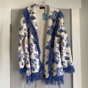 Cider Fringe Knit Cardigan